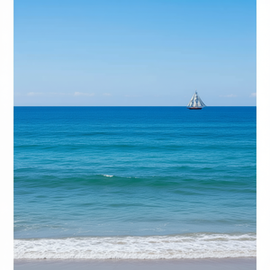 T-Shirt 'Merry Voyage Ocean Journey' Girocollo Manica Corta in Cotone Stampato Unisex per Adulti Maglietta Promozionale - Product Image 2