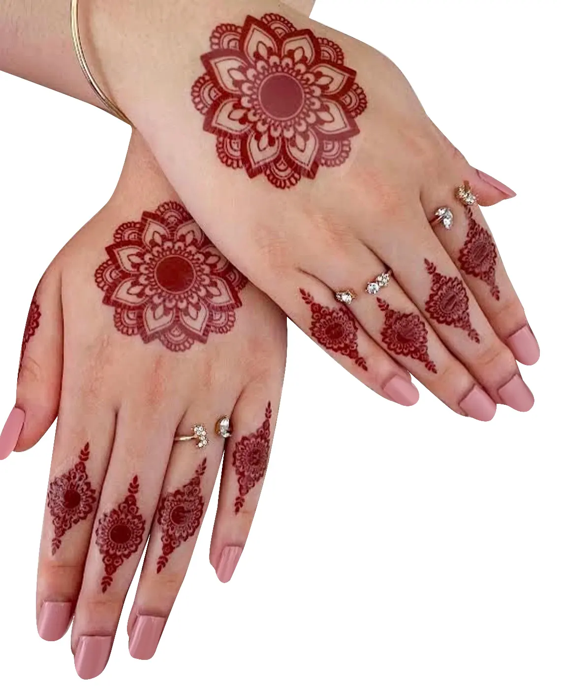 Snelle Levering Henna Tattoo Stickers Tattoo Stickers Tijdelijke Henna Sticker Tattoo Stencils