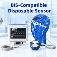 Capteur EEG jetable compatible Covidi BIS 186-0106, compatible avec le moniteur BIS VISTA, surveillance de la profondeur d'anesthésie chez l'adulte