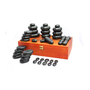 36 pz cofanetto in legno: 100% la terapia termale con pietra naturale per massaggio in basalto/<span class=keywords><strong>Kit</strong></span> di pietre massaggianti per rilassare il tuo corpo - Product Image 1