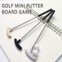Mini-putter de golf personnalisé imprimé pour jeu de golf de bureau, souvenir pour jeu de golf de table, cadeaux