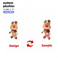 Jouet en peluche de Noël en forme d'éléphant et de pingouin pour animaux de compagnie, jouet sonore durable à mâcher, jouet molaire, compagnon doux, jouet interactif pour chien, fournitures pour chiots