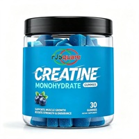 OEM Halal Bulk Pre Workout Creatina Sugar Free 5000mg Creatine HCL Gummy Candy Sport Supplements Creatine Monohydrate Gummies