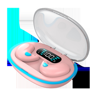 LED Wireless BT Sleeping Headphones TWS Sleep In-ear Wireless Earphones Music Earbuds X55 Headphone ENC Headset With Microphone