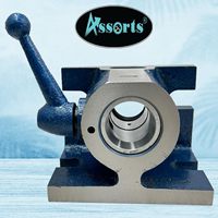 Assort's 5C Porte-outil de serrage à angle horizontal-vertical, norme BT, pour usinage de l'acier, garantie 1,5 an, gris