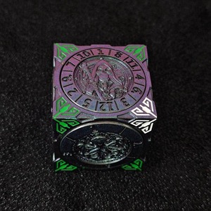 7-in-1 Rotating Zinc Alloy <b>Square</b> D6 Dice <b>Set</b>-Interlocking Polyhedral DND Dice for Tabletop RPG & Dragon Board Game - Product Image 5