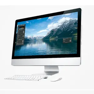 OEM Factory New Customized 18.5" 21.5" 23.6" All in One I3/I5/I7 Aio PC with Camera for School Business desktop computer