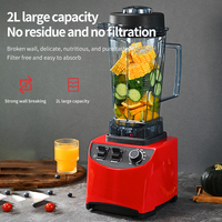 Commercial Heavy Duty 4500W Programmable Multifonctionnel 2L Blender Juicer Robot Culinaire 3-en-1 Smoothie Machine pour L'extérieur
