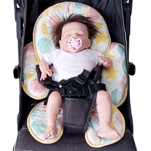 <span class=keywords><strong>Coussin</strong></span> de siège auto souple réversible 2 en 1 pour bébé, parfait pour siège auto, poussette, videur - Product Image 1