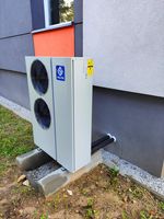 Europe DC Inverter pompe à chaleur air réservoir d'eau pompe à chaleur intégrée 8kw 10kw