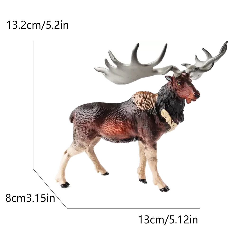 2286 cerf à grandes cornes-cerf géant-110g