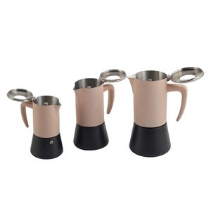 3 tamaños de acero inoxidable Musa la tapa de la ventana Estufa superior Cafetera - Product Image 3