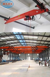 <span class=keywords><strong>LDA</strong></span> Motor baru didorong Girder tunggal derek Overhead 10 ton 15 ton 100/20 ton jembatan Crane industri roda gigi PLC - Product Image 4