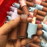 Gloss à lèvres vegan haute pigmentation, non collant, hydratant, longue tenue, brillant, huile à lèvres liquide teintée