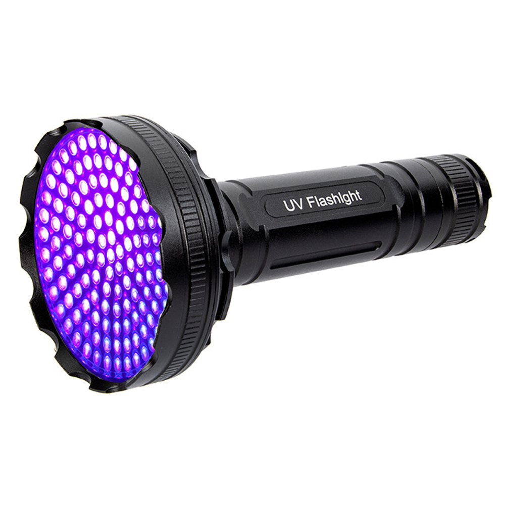 Led Uv Flashlight Light Lamp Ultraviolet Uv Flashlight Torch 395-400nm 128LED UV Flash Light