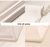 Fabricant de tissus italiens de luxe personnalisés armure sergé de laine de soie mélangée mélange de soie mérinos super fin pour filles