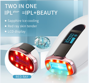 Appareil d'épilation IPL portable à <span class=keywords><strong>lumière</strong></span> rouge Sapphire Ice Cooling pour usage domestique - Product Image 3