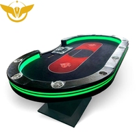 YH Moderne Haute Qualité Led Poker Table De Jeu De Poker Professionnel Électronique Usb Texas Poker Tables