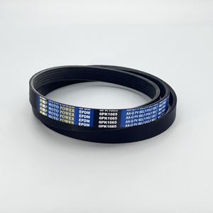 Aangepaste transmissie-aandrijving poly EPDM V-ribbed motorventilator rubber 6pk 1665 V-riem voor <span class=keywords><strong>Chevrolet</strong></span> - Product Image 4