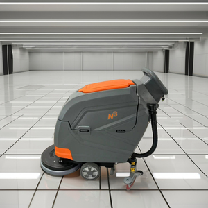 Thương mại gạch bê tông sàn đá Cẩm Thạch rửa máy Làm Sạch Sàn Scrubber 18 inch bàn chải sàn Scrubber điện - Product Image 2