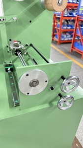 Machine automatique de bobinage transversal pour bande élastique, corde et bobines coniques, dotée d'un composant moteur essentiel - Product Image 5