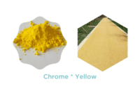Fabrication de papier de sol de revêtement de brique de couleur jaune d'oxyde de fer 313 matériau de teinture en poudre de pigment inorganique
