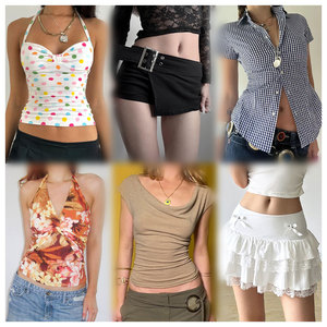 Inventario de ropa al por mayor de fábrica mezclado con ropa de mujer usada, ropa enviada al azar vestido de mujer de buena calidad - Product Image 3