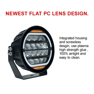 Đèn <span class=keywords><strong>LED</strong></span> chiếu sáng ô tô mới 5/7/9 inch siêu sáng, đèn chạy ban ngày (DRL) màu trắng hổ phách dành cho xe tải, phụ kiện đèn <span class=keywords><strong>LED</strong></span> Focos - Product Image 3