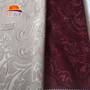 100% Polyester Ấn Độ & Pakistan Chất Liệu Quần Áo Hà Lan Màn Lụa Terry Curtain Nổi Nhung Sofa Vải - Product Image 3