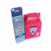 Boîte d'emballage en papier exclusive avec logo personnalisé pour animaux de compagnie personnalisable pour l'emballage de cadeaux avec stratification UV mat