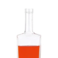 Botol Minuman Keras Kosong 700ml 750ml Untuk Rum Whisky Vodka Spirit Dengan Tutup Gabus Untuk Minuman Keras Whisky