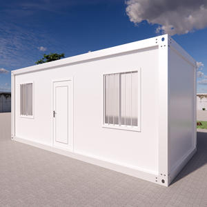 Casa Prefabricada de 20 pies, Casa Contenedor Portátil, Panel Sándwich Ignífugo, Diseño de Paquete Plano, Uso como Apartamento/Oficina/Almacén - Product Image 3