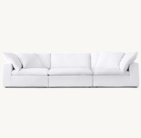 Modernes Luxus Professional White Hot Sales 3-Sitzer Wohnzimmer Cloud Sectional Modular Cloud Sofa