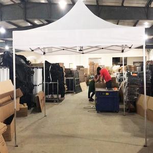 Açık çardak tentesi fuar olay promosyon pop up 3m x 3m su geçirmez katlanır bahçe çadır UV koruma 50 + eğlence çadırı - Product Image 4
