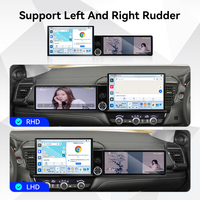 Écran double 13,1-12,3 pouces pour Honda City 2020-2026, autoradio Android Carplay, navigation GPS, système multimédia stéréo