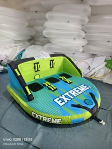 Jouets flottants tractables pour sports nautiques, tube gonflable <span class=keywords><strong>de</strong></span> remorquage, bateau-tube, tube aquatique tractable, tube aquatique gonflable à rouler - Product Image 5