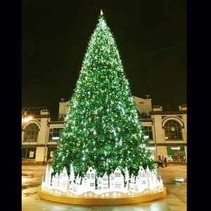 Xmas Arboles <span class=keywords><strong>De</strong></span> Navidad Outdoor 20ft 30ft Extra Large Artificiel Pvc LED Géant Arbre <span class=keywords><strong>De</strong></span> Noël Pré-éclairé - Product Image 6