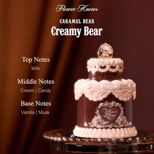 Flower Knows the Sweetie Bear Profumo Esclusivo Femminile con Fragranza Floreale e Fruttata Cremosa per Donne, Profumo al Profumo di Torta - Product Image 6