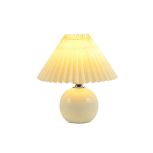 Creative Nordic <strong>Ceramic</strong> Small Square <strong>Table</strong> <strong>Lamp</strong> with Flexible AC LED Modern Design for Living Room Night Light - Product Image 2