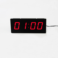 Chronomètre numérique, minuteur de jeu, compte à rebours LED, mini horloge, minuteur de 10 secondes avec buzzer
