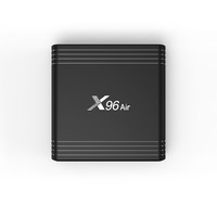 Fábrica personalizar alta calidad Linux android tv caja de S905X3 chipset x96 aire 4gb 32gb inteligente digital Ott USB