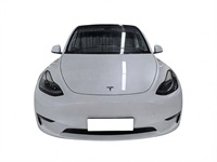Tesla Model Y Long Range 2021 d'occasion de haute qualité, SUV électrique turbo, transmission automatique, sièges en cuir, R19, conduite à gauche
