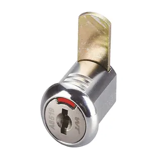 Moderne Gew Zinklegering Hoge Veilige Platte Sleutel Ronde Buisvormige Mechanisme Miniatuur Key Cam Lock