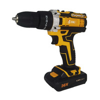 Taladro de Impacto Inalámbrico de Litio OEM ODM con Cargador Rápido de 1 Hora, Velocidad Variable, Portabrocas sin Llave, 50 N.m de Torque para Construcción