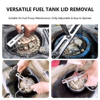 Jeu de clés universelles réglables pour le retrait du bouchon de réservoir de carburant – Outil automobile et autres outils pour véhicules