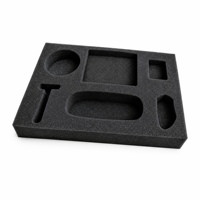 Insert en mousse EVA, mousse PU, mousse EPE pour boîte de bouteille en verre, emballage personnalisé en mousse, mousse de protection