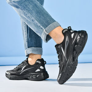 Logotipo personalizado Diseño libre Negro Casual Sneaker Baloncesto Caminar Estilo Hombres Correr Deportes <span class=keywords><strong>Zapatillas</strong></span> <span class=keywords><strong>de</strong></span> <span class=keywords><strong>deporte</strong></span> Fabricante <span class=keywords><strong>de</strong></span> zapatos personalizados - Product Image 5