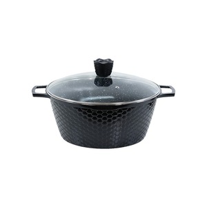 10-Piece <strong>Fish</strong> Scale Non-Stick Cookware Set with Tourmaline Coating Die-Cast Aluminum <strong>Pots</strong> Soup <strong>Pot</strong> Wok Frying Pan - Product Image 4