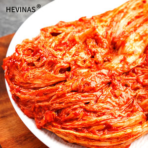 Kimchi di Cavolo Piccante Fermentato Biologico di Alta Qualità con Probiotici a Basso Contenuto di Sodio in Sacchetto da 128g per Ristoranti - Stile Coreano - Product Image 1