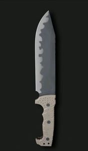 Cuchillo Táctico de Supervivencia y Caza Personalizable ML M8 DIY OEM con Mango G10 y Hoja Recta de Acero Inoxidable - Product Image 5